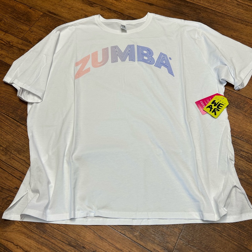 Zumba Fitness White Men's Shirt